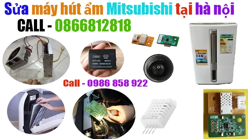 sửa máy hút ẩm mitsubishi tại hà nội
