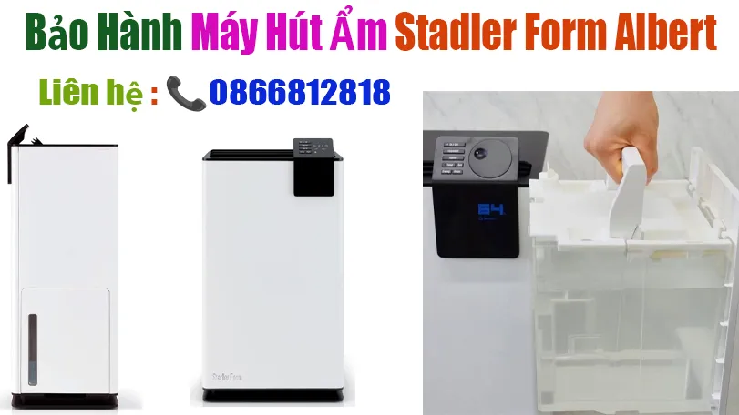 trung tâm bảo hành máy hút ẩm Stadler Form Albert 