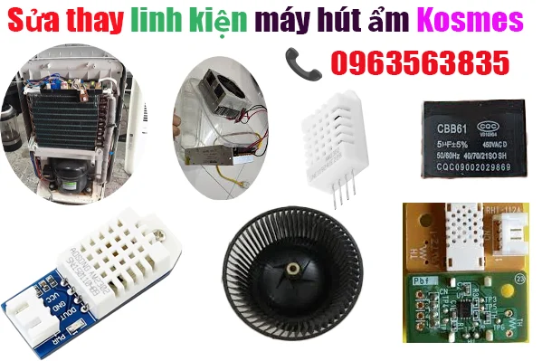 trung tâm bảo hành máy hút ẩm Kosmen tại hà nội