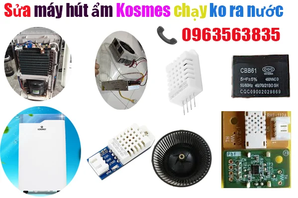 sửa máy hút ẩm Kosmen chạy hút không ra nước tại hà nội