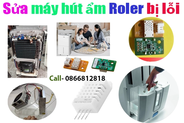 Sửa máy hút ẩm Roler bị lỗi L0 tại hà nội