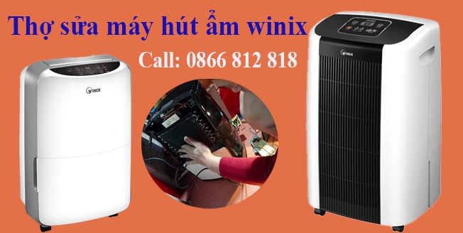 sua may hut am winix hut khong ra nuoc