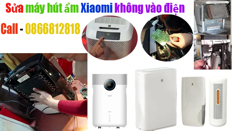 sửa máy hút ẩm xiaomi không vào điện tại hà nội