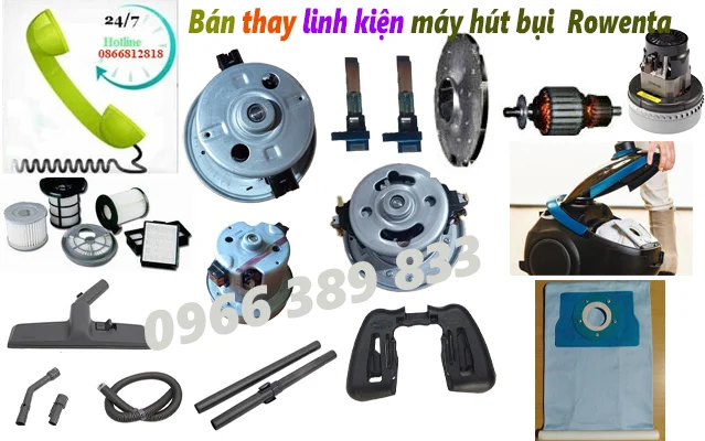 bán linh kiện máy hút bụi Rowenta tại hà nội