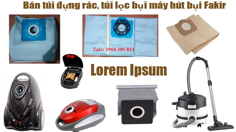 Bán Túi Đựng Rác Máy Hút Bụi Fakir Tại Hà Nội Chính Hãng