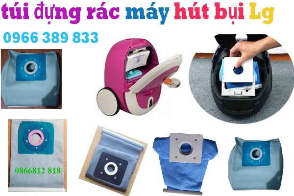 bán túi đựng rác máy hút bụi Lg