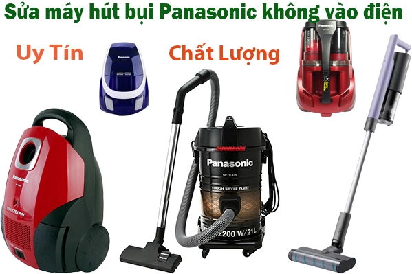 sửa máy hút bụi Panasonic không vào điện 