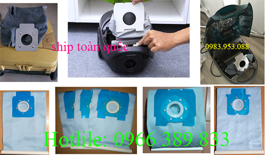 tui dung ra tui loc bui máy hut bui panasonic