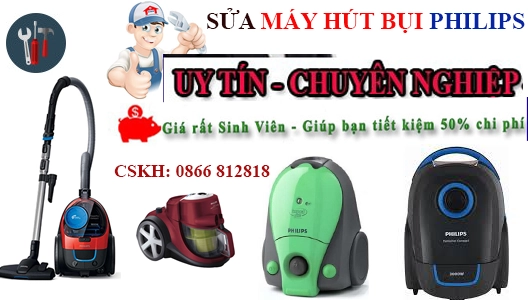 sửa máy hút bụi Philips tại hà nội