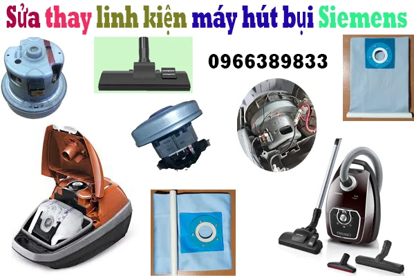 thay linh kiện máy hút bụi Siemens tại nhà