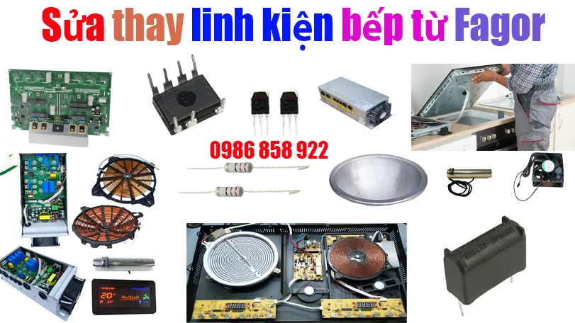 Sửa bếp từ Fagor không vào điện, không chạy