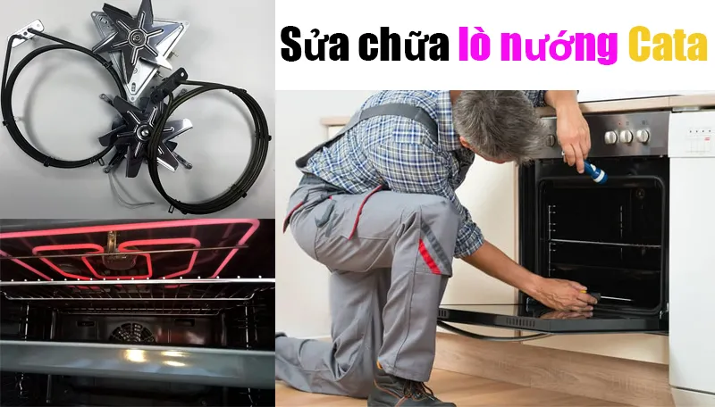 bảo hành lò nướng Cata tại hà nội