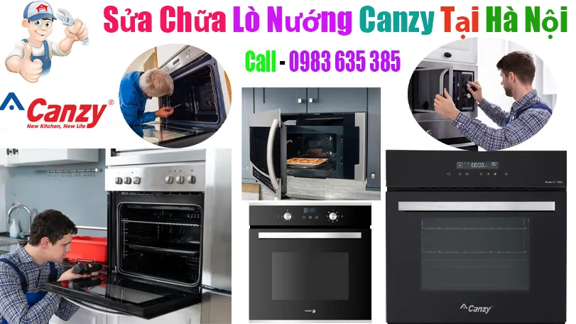 sửa lò nướng Canzy tại hà nội