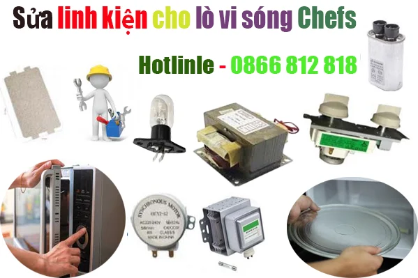 bảo hành lò vi sóng Chefs tại hà nội