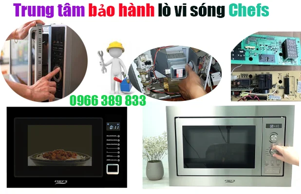 trung tâm bảo hành lò vi sóng Chefs tại hà nội