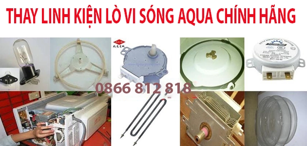 linh kien lo vi song aqua chinh hang