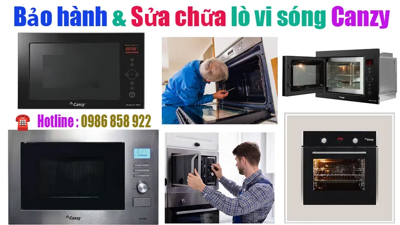 trung tâm bảo hành lò vi sóng Canzy tại hà nội