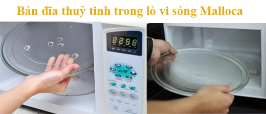 bán đĩa thủy tinh trong lò vi sóng Malloca tại hà nội