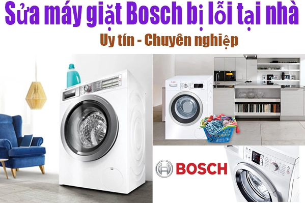 sửa máy giặt bosch bị lỗi tại nhà