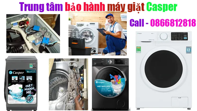 trung tâm bảo hành máy giặt Casper tại hà nội