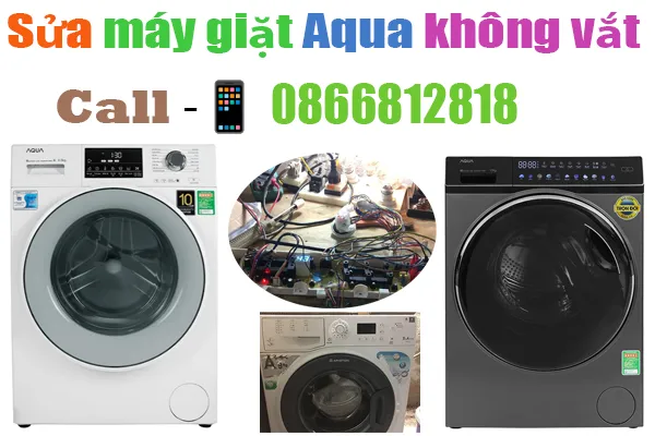 sửa máy giặt Aqua không vắt tại hà nội
