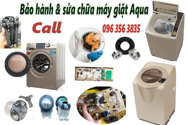 bảo hành máy giặt Aqua tại hà nội