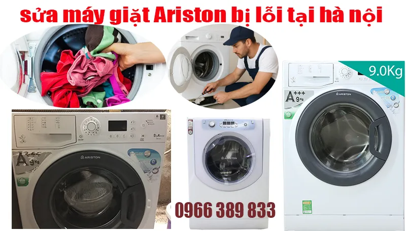 sửa máy giặt Ariston bị lỗi tại nhà