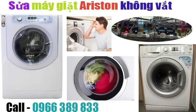 sửa máy giặt Ariston không vắt tại hà nội