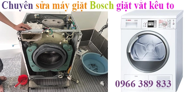 sửa máy giặt Bosch vắt kêu to tại hà nội