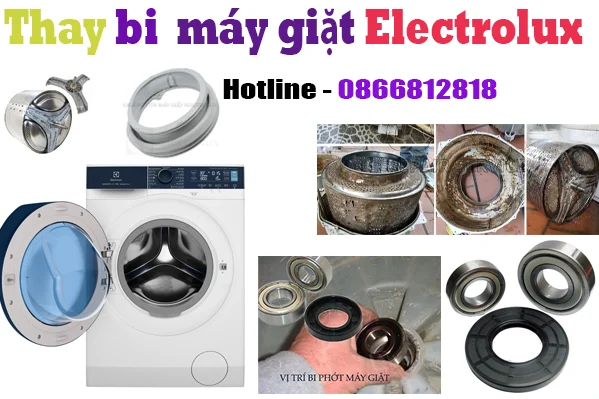 sửa máy giặt Electrolux hỏng bi kêu to tại nhà