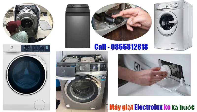 Sửa Máy Giặt Electrolux Không Xả Nước