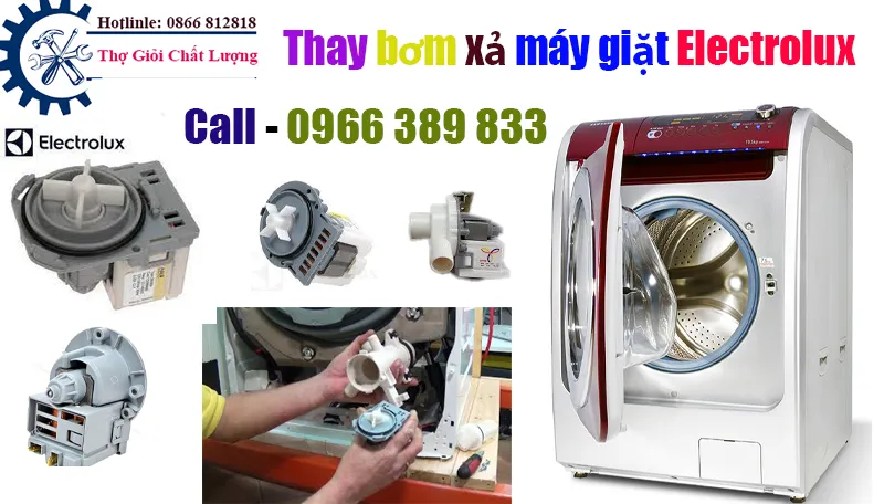 Sửa Máy Giặt Electrolux Không Xả Nước tại hà nội