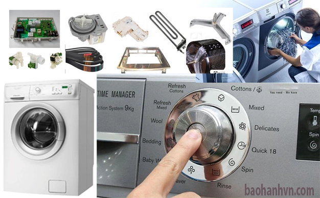 sửa máy giặt Electrolux tại phường Cầu Giấy