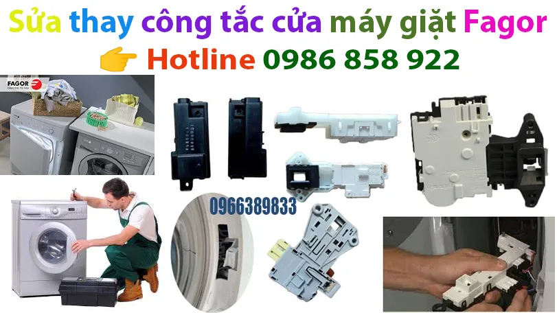 sửa máy giặt Fagor bị lỗi khóa cửa tại hà nội