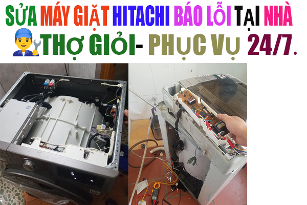 chuyen sua may giat hitachi giat bi loi tai nha uy tin