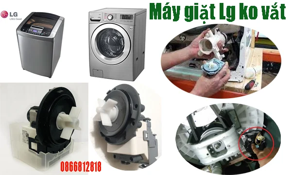 sửa chữa máy giặt Lg không vắt bị lỗi khi giặt