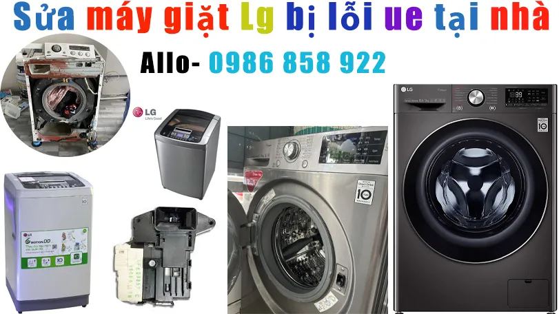 sửa máy giặt lg báo lỗi ue tại hà nội
