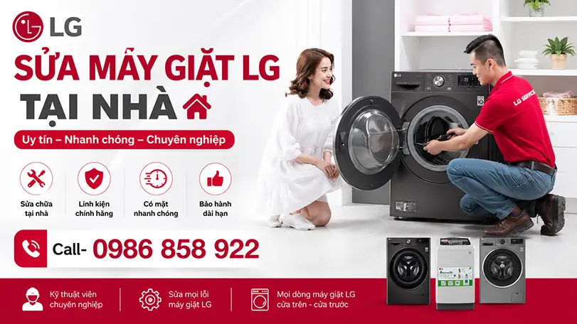 Sửa Máy Giặt Lg Tại Nhà Uy Tín Giá Rẻ