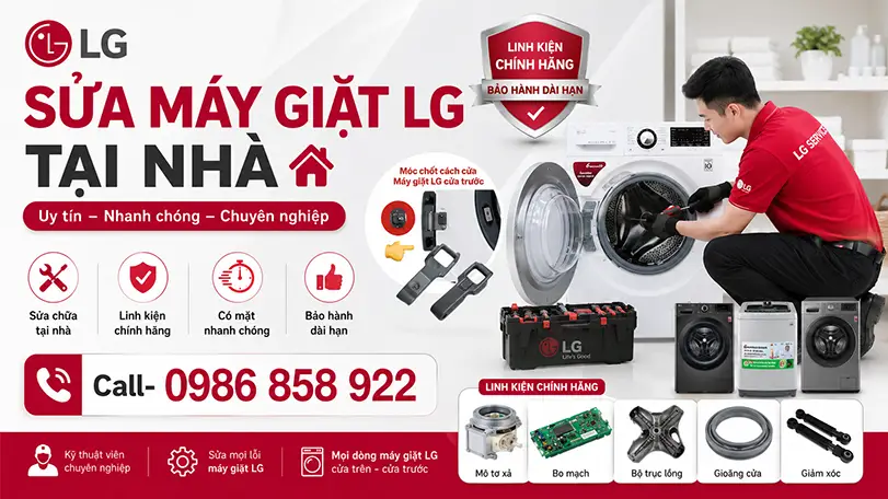 Sửa Máy Giặt Lg Tại Nhà Uy Tín