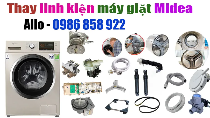 trung tâm bảo hành máy giặt Midea tại hà nội