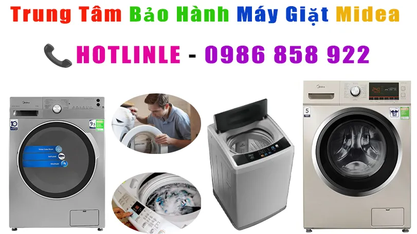 trung tâm bảo hành máy giặt Midea tại hà nội