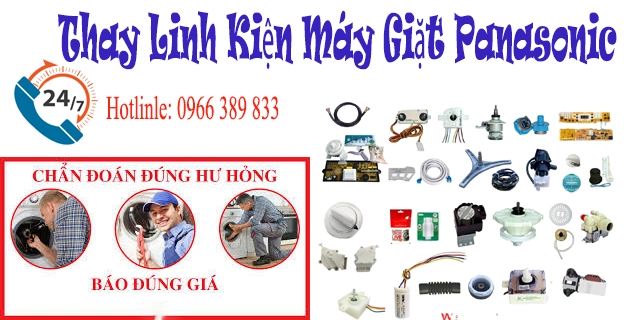 sua thay linh kien may giat panasonic uy tin
