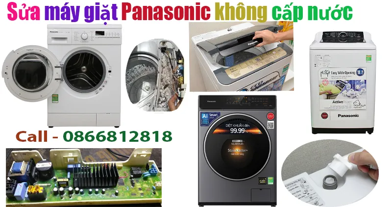 sửa máy giặt Panasonic không cấp nước tại hà nội