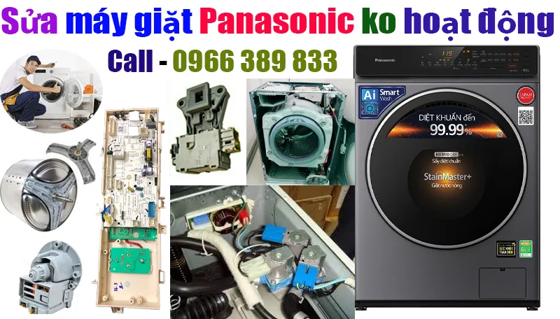 Sửa máy giặt Panasonic không giặt tại Hà Nội uy tín