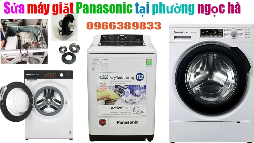 sửa máy giặt Panasonic tại khu vực ngọc hà 