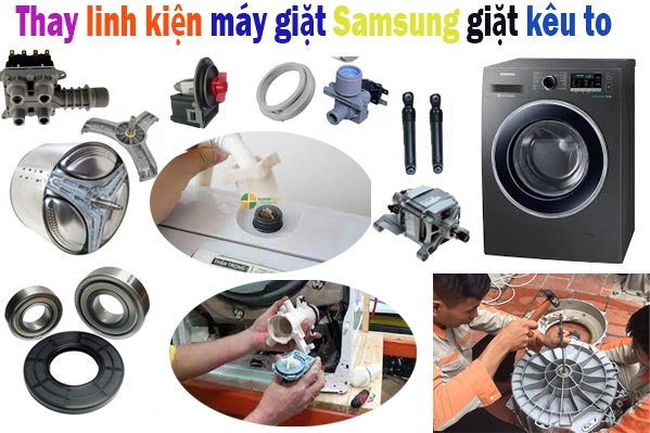 sửa máy giặt Samsung giặt bị kêu tại hà nội
