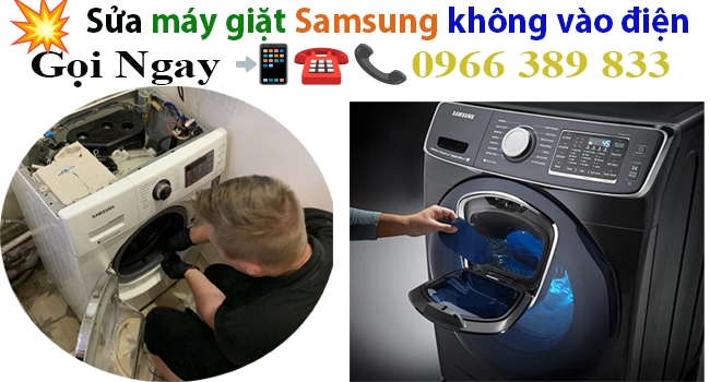 sua may giat samsung khong vao dien tai ha noi