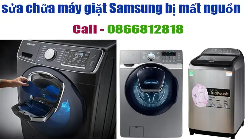 sửa máy giặt samsung bị mất nguồn tại hà nội