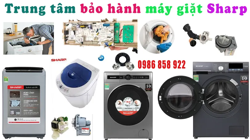 trung tâm bảo hành máy giặt sharp tại hà nội