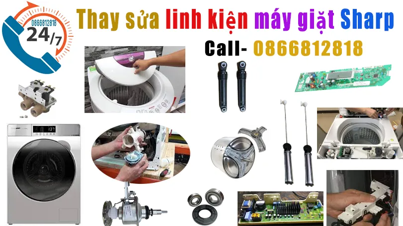 trung tâm bảo hành máy giặt sharp tại hà nội
